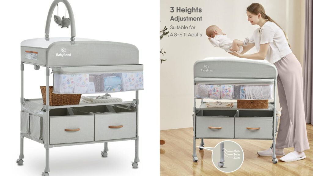 baby changing table