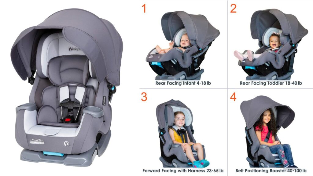 travelling with infant car seat